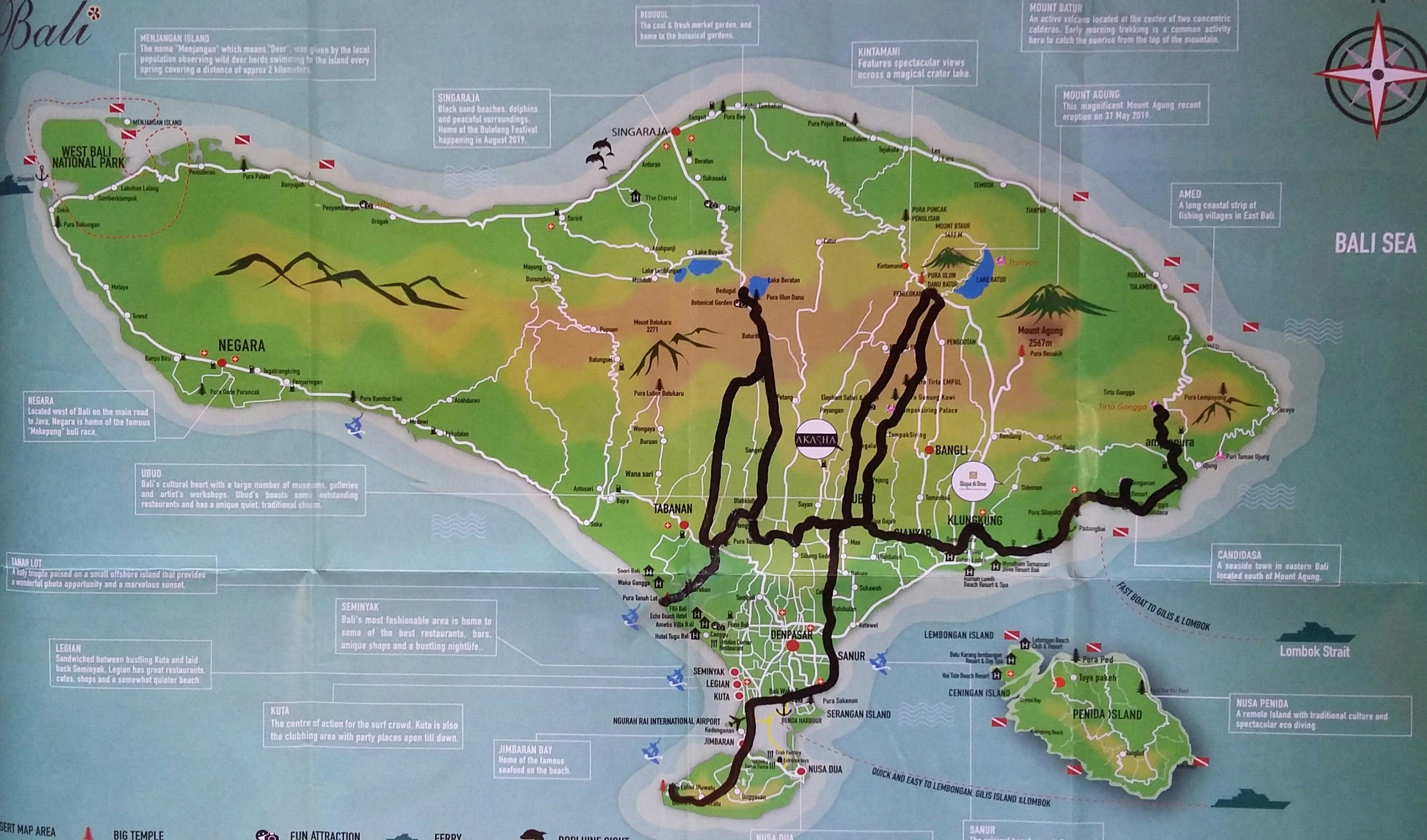 бали остров на карте мира где находится